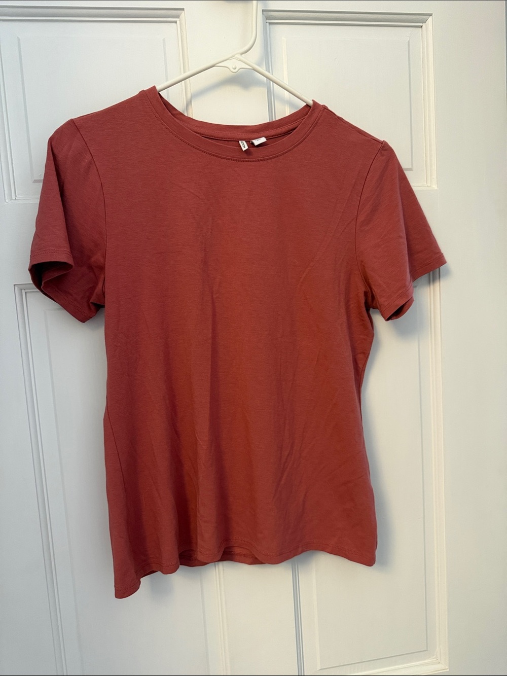 Nordstrom Short Sleeve Crew Tee in Rusty Rose